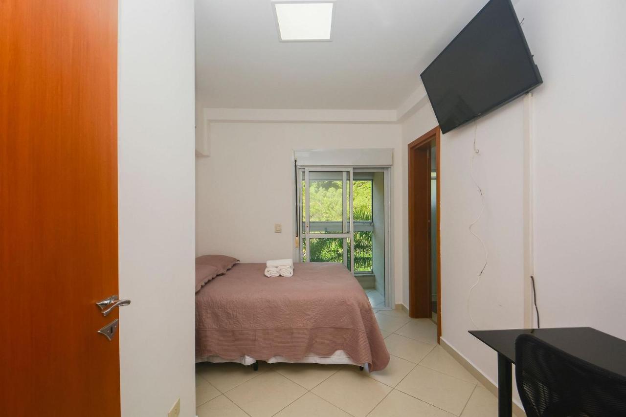 Apto Com Garagem E Lavanderia Em Frente A Praia Guaruja Bagian luar foto